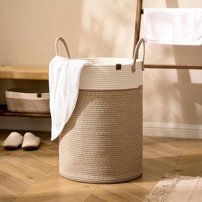 LA JOLIE MUSE Woven Rope Storage Baskets - Image 9