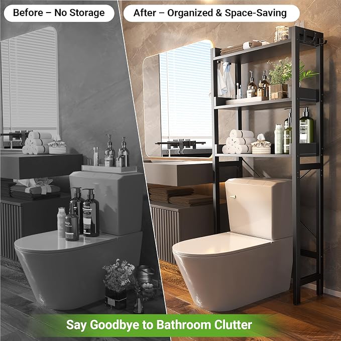 Over The Toilet Storage Rack - Image 5