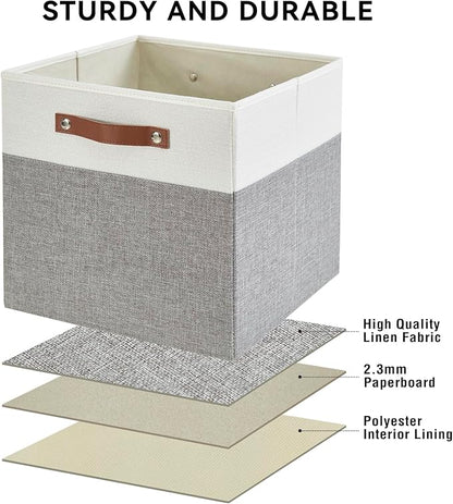Collapsible Fabric Storage Cube Bins - Image 5