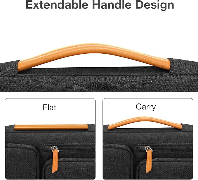 MOSISO 360 Protective Laptop Case 16 inch, 15-15.6 inch Laptop Sleeve Compatible - Image 5