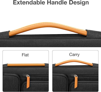 MOSISO 360 Protective Laptop Case 15 inch, 15 inch Laptop Sleeve Compatible - Image 5