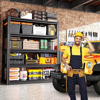 3-Pack Heavy Duty Garage Shelving - Image 8