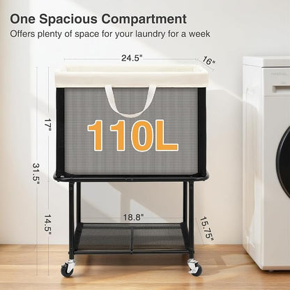 STO STO Rolling Laundry Hamper - Image 6