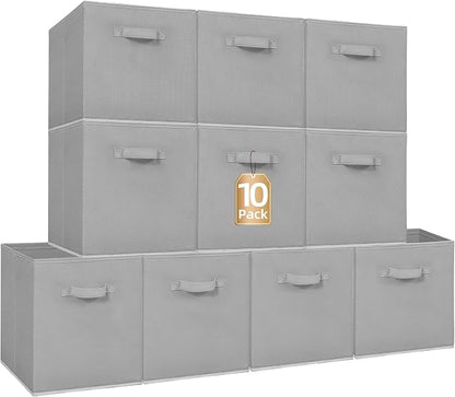 STORAGE MANIAC Storage Cubes, 13 Inch Collapsible Storage Bins by STORAGEMANIAC