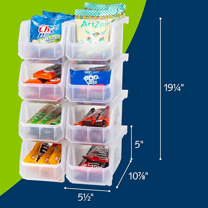 Plastic Containers for Organizing and Storage Bins for Closet, Garage or Pantry - Image 4