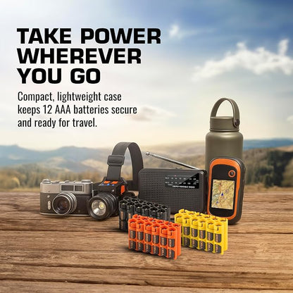 Storacell AAA-12 Battery Storage Caddy and Dispenser, Holds 12 AAA Batteries - Image 7