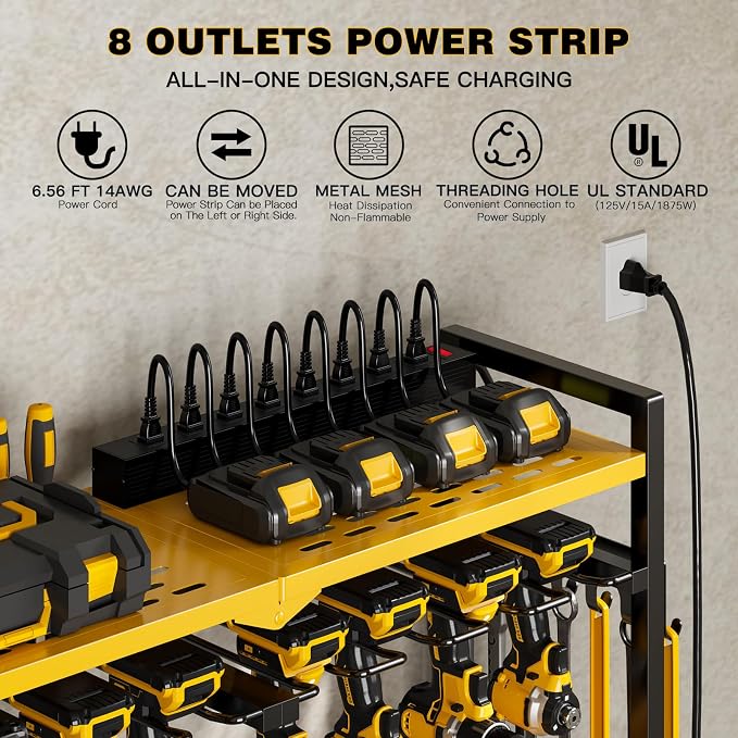 Large Power Tool Organizer Cart - Image 5