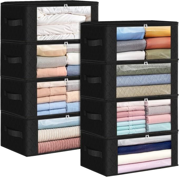 Fab totes 35L Closet Organizers and Storage, Foldable Under Bed Storage by Fabtotes