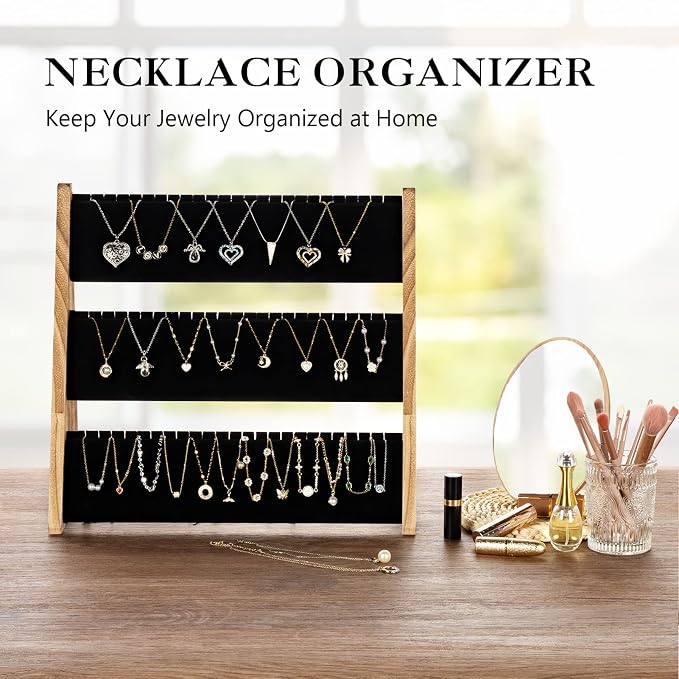 3 Tier Necklace Organizer Stand - Image 6