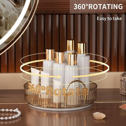 YCIA&DONE 360 Rotating Makeup Organizer and Storage - Image 2