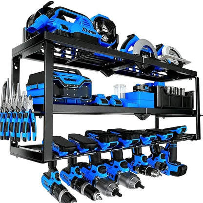 Heavy Duty Power Tool Organizer Wall Mount by Unknown