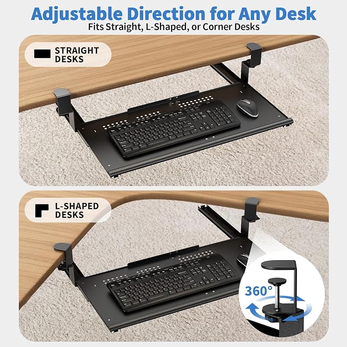 Keyboard Tray Under Desk - Image 2
