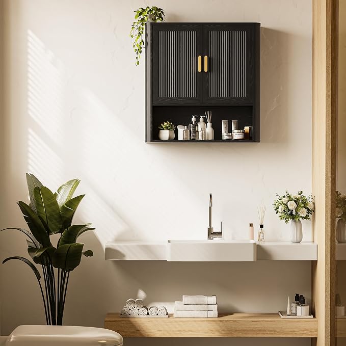 Bathroom Wall Cabinet, Wall-Mounted Medicine Cabinet - Image 7