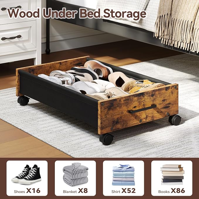 FOUCSSOMEI Under Bed Storage - Image 2