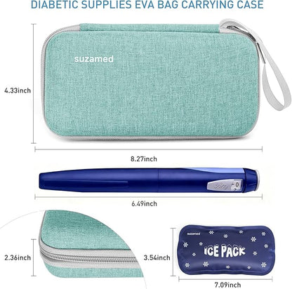 Insulin Cooler Travel Case, EVA Insulation Travel Medicine Kit - Image 5