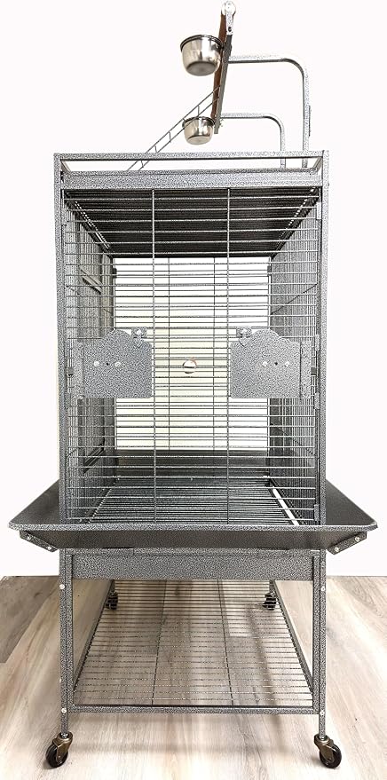 X-Large Elegant and Durable Wrought Iron Play Ground Perch Stand Top Climbing - Image 3