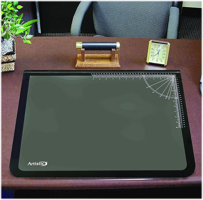 Artistic 41200 Office Products 20" x 31" Logo Pad Lift-top Desktop Organizer - Image 4
