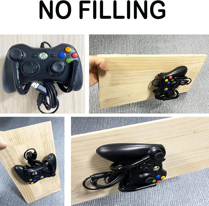 Universal Game Controller Holder Stand, Mini Wall Mount Organizer Rack Hanger - Image 4