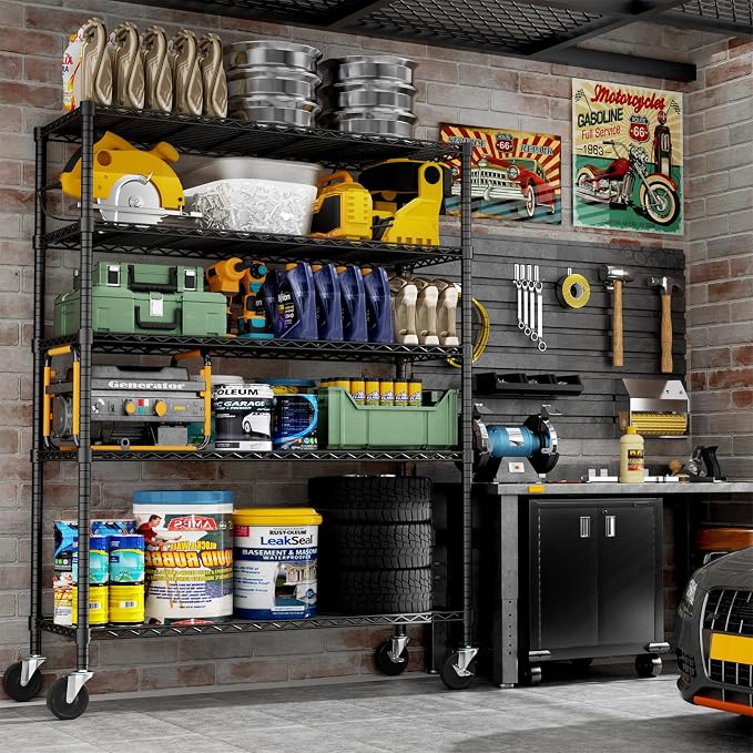 Storage Shelves Heavy Duty by ROOMTEC