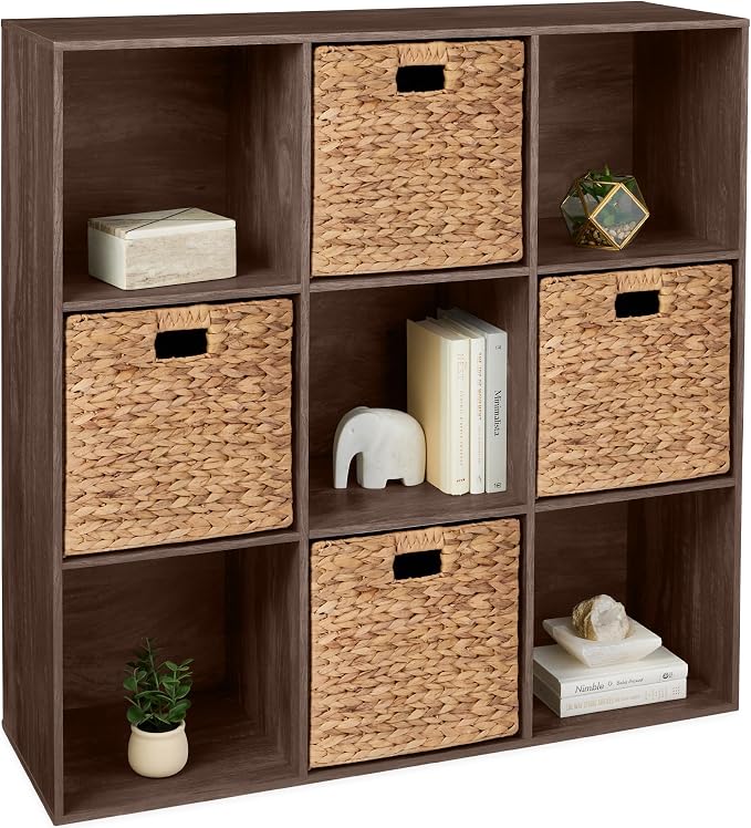 Best Choice Products 9-Cube Storage Organizer, 13.5in Shelf Opening, Display by Unknown