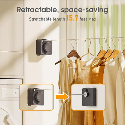 Retractable Heavy Duty Clothesline - Image 2