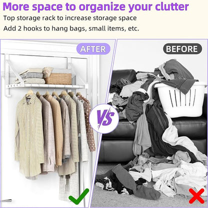Over The Door Clothes Hanger - Image 5