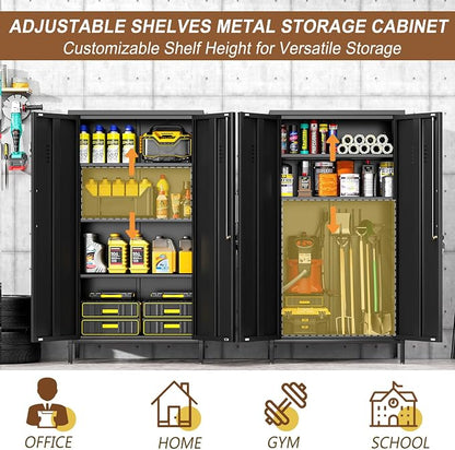 pozdeg 47.24" Metal Storage Locker - Image 7