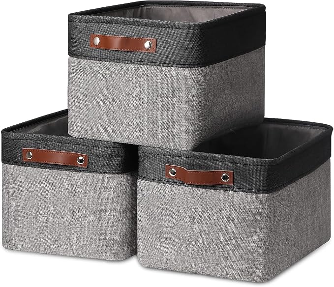 HNZIGE Storage Basket Bins Large Collapsible Storage Baskets by HNZIGE