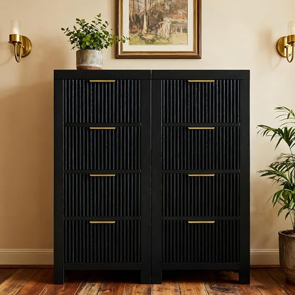 Modern Solid Wood Chest of Drawers, Dresser Organizer by NRITOBY