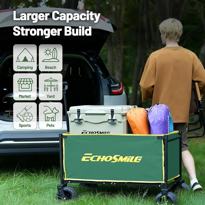 EchoSmile Collapsible Wagon Cart - Image 7