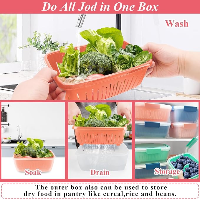 68oz Berry Keeper Fruit Storage Container - Image 5