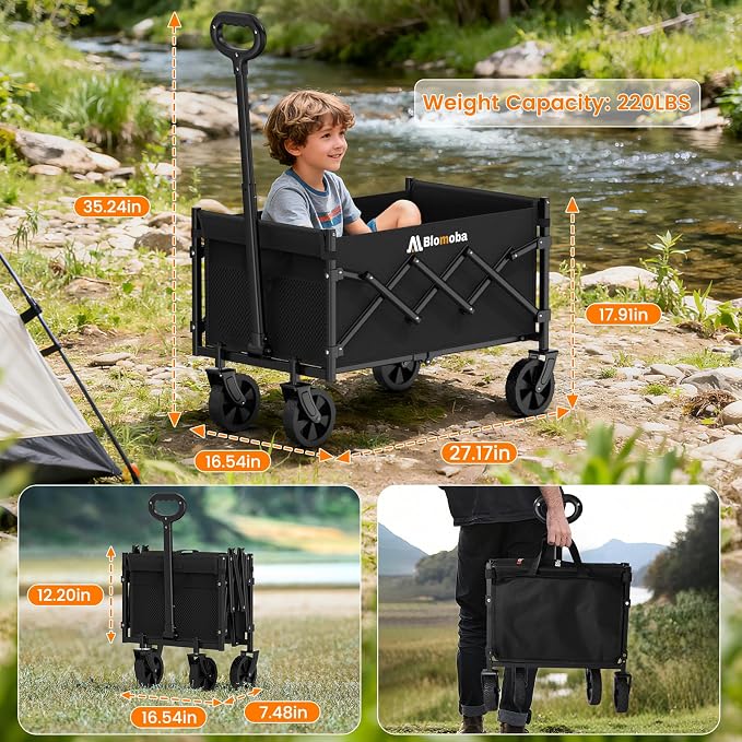 Blomoba Folding Wagon Cart - Image 7