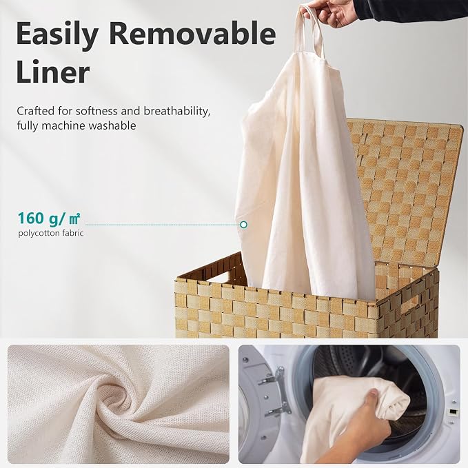Foldable Laundry Hamper Basket - Image 6