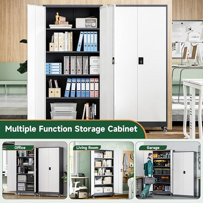 Letaya Metal Garage Storage Cabinets - Image 7