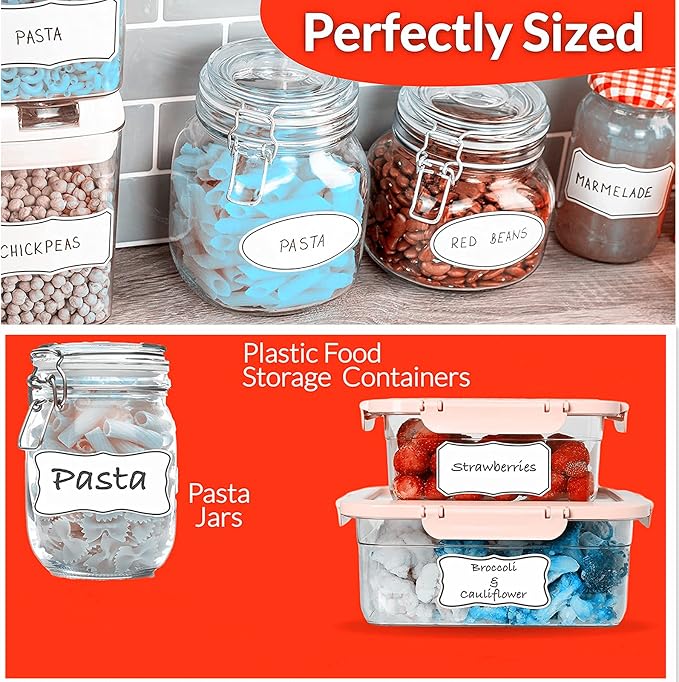Hybsk Removable Freezer Food Labels - Image 2