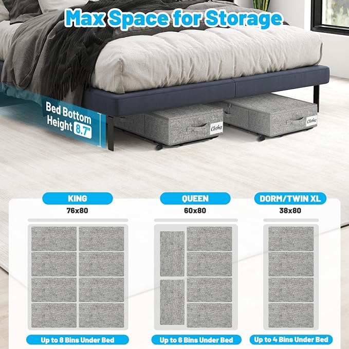 Large Sturdy Under Bed Storage - Image 5
