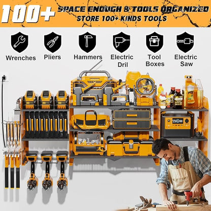 Power Tool Organizer Wall Mount - Image 7