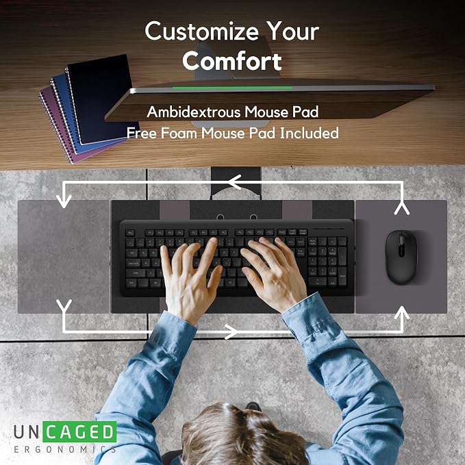 KT1 Ergonomic Keyboard Tray Under Desk - Image 7