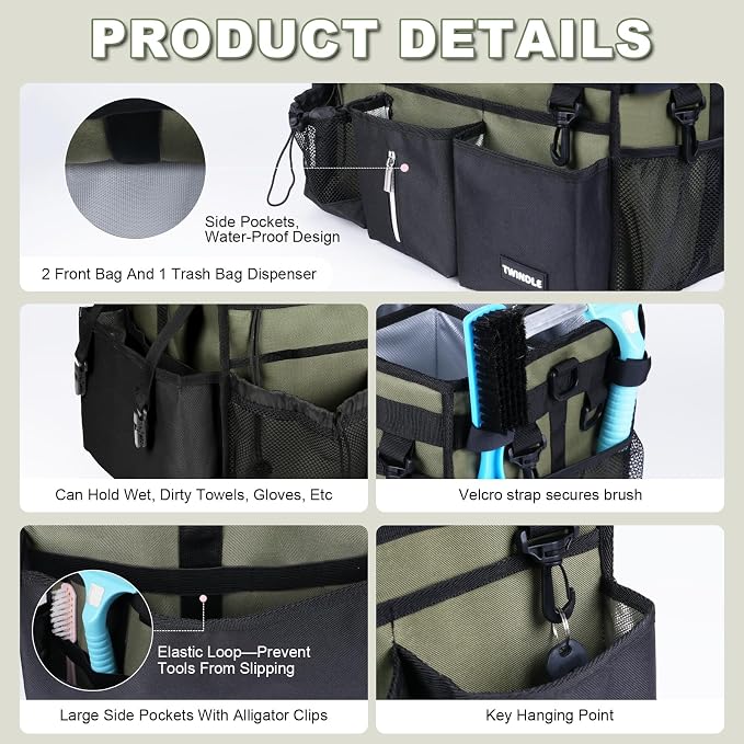 Extra Large Cleaning Caddy Bag - Image 3