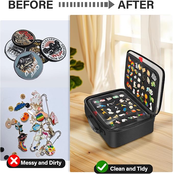 Enamel Pin Display Book, 18 Page Pin Bag - Image 6