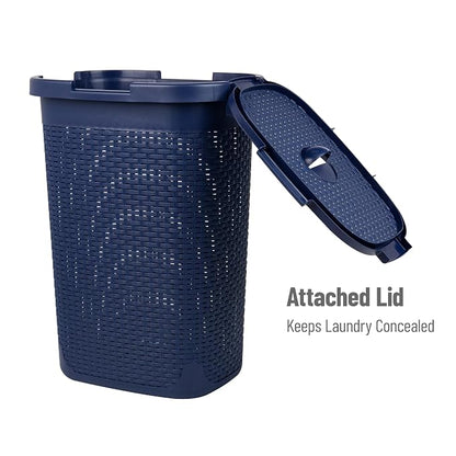 Mind Reader Slim Laundry Hamper - Image 5