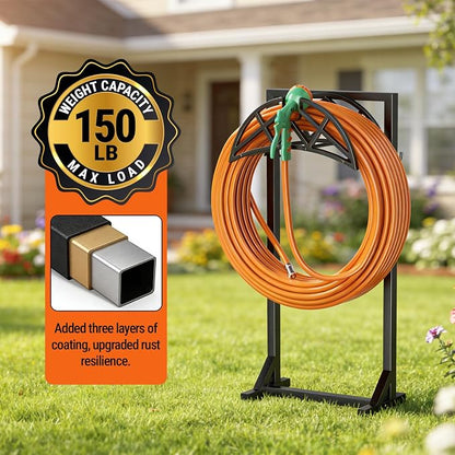 Garden Hose Holder, Heavy-Duty Water Hose Reel - Image 7