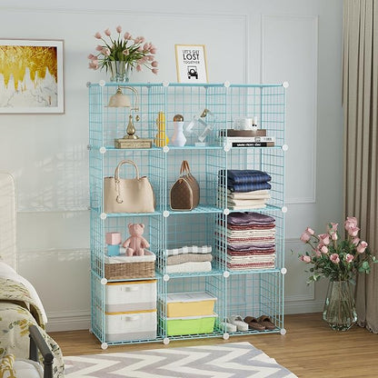 C&AHOME Wire Cube Storage, 12 - Image 2