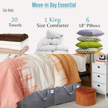 VENO 2 Pack Moving and Storage Bags, Heavy Duty, Alternative to Moving Boxes - Image 5