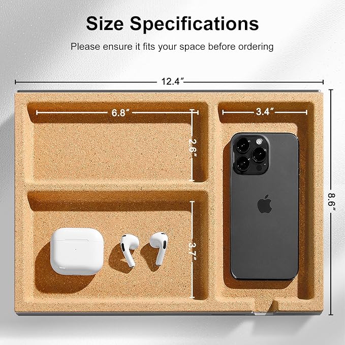 UPERGO Valet Tray, Nightstand Tray - Image 7