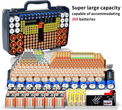 Battery Organizer Storage Holder Box Case - Image 4