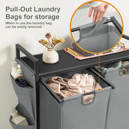 WOWLIVE Double Laundry Hamper - Image 5