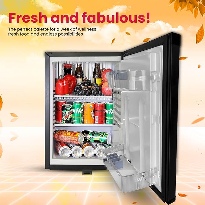 roomwell 1.4 cu.ft Compact Auto Defrost 120V/12V Refrigerator - Image 5