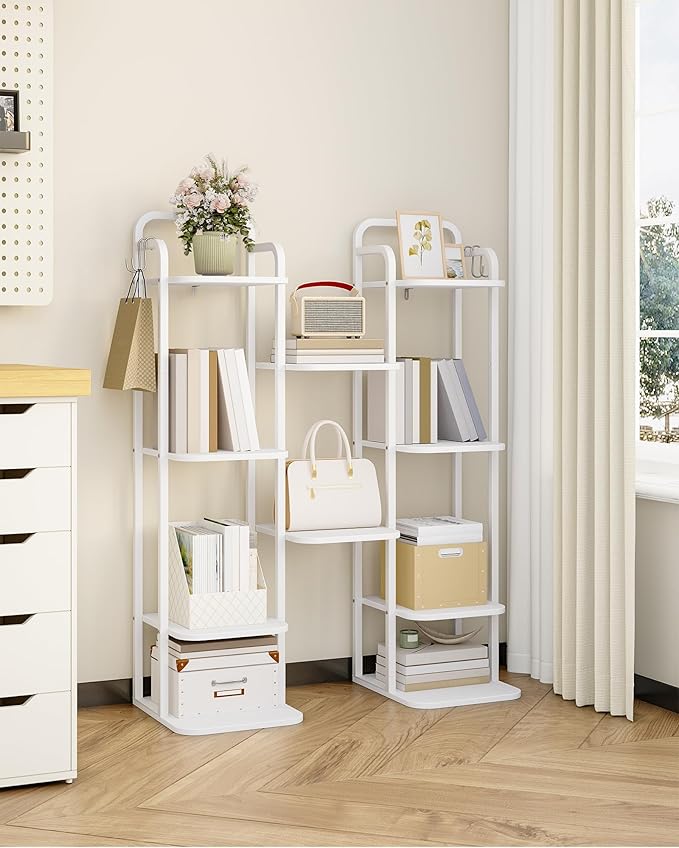 Hzuaneri 6 Tiers Vertical Shoe Rack, Narrow Shoe Tower, Tall Shoes Shelf - Image 6