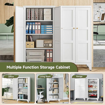 Letaya 47.3" H Metal Storage Cabinet - Image 8